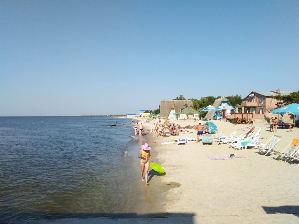 Пляж в Черноморке
